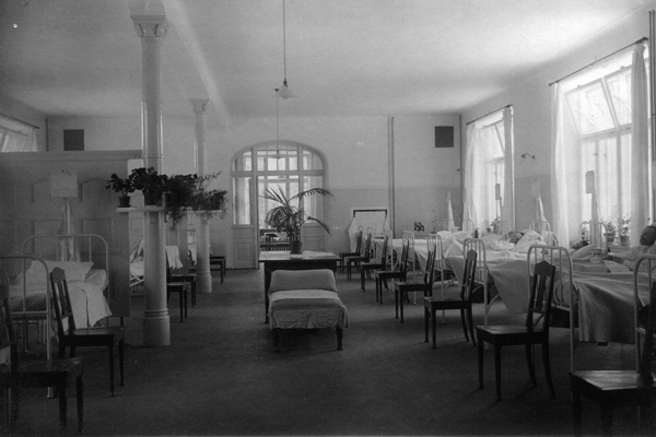 Vårdsal i Kristianstad 1919
